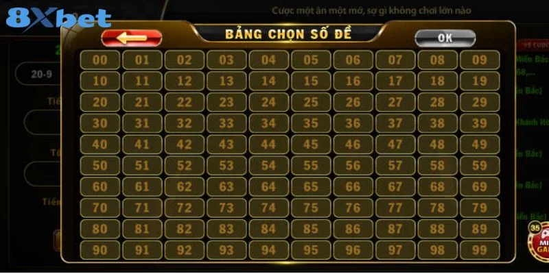 Cách tham gia lô đê siêu tốc 8Xbet chi tiết.