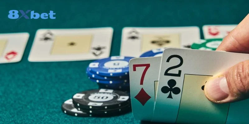 Poker là bộ môn cược bài lá đỉnh cao, được chơi rất phổ biến tại nhà cái 8Xbet.